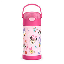 Thermos FUNtainer Stainless Steel Water Bottle 12 oz - Minnie Mouse Image 1