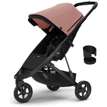 Thule - Spring Stroller Misty Rose Bundle (Cup Holder + Rain Cover) Image 1