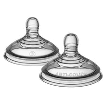 Tommee Tippee - 2Pk Advanced Anti-Colic Baby Bottle Nipples Fast Flow, 6M+ Image 1