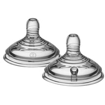 Tommee Tippee - 2Pk Closer to Nature Baby Bottle Nipples Medium Flow, 3M+ Image 1