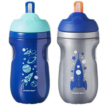 Tommee Tippee - 2Pk Insulated Straw Tumbler 9Oz, Colors May Vary Image 1