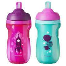 Tommee Tippee - 2Pk Insulated Straw Tumbler 9Oz, Colors May Vary Image 2