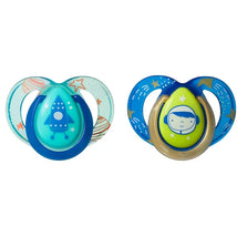 Tommee Tippee - 2Pk Night Time Pacifiers, Colors May Vary Image 1