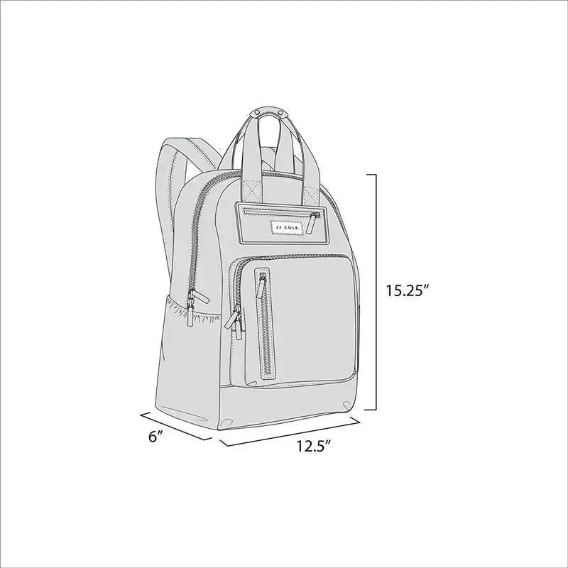 Tomy - Jj Cole Mezona Diaper Bag, Green Brown Image 6