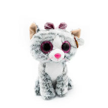 Ty Kiki Cat Grey, Medium | Cat Stuffed Animals Image 1