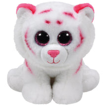 Ty - Tabor the Tiger, Pink/White, Medium | Tiger Stuffed Animals Image 1
