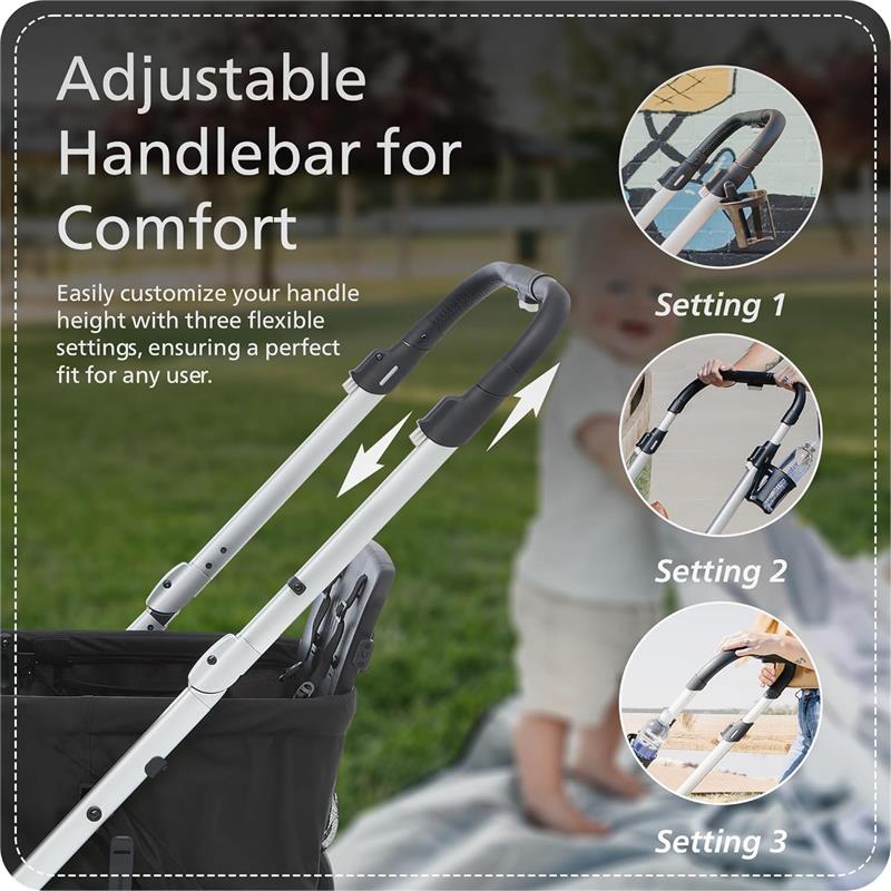 Unilove - Trio Trolly Wagon with Stroller Accessories Image 5