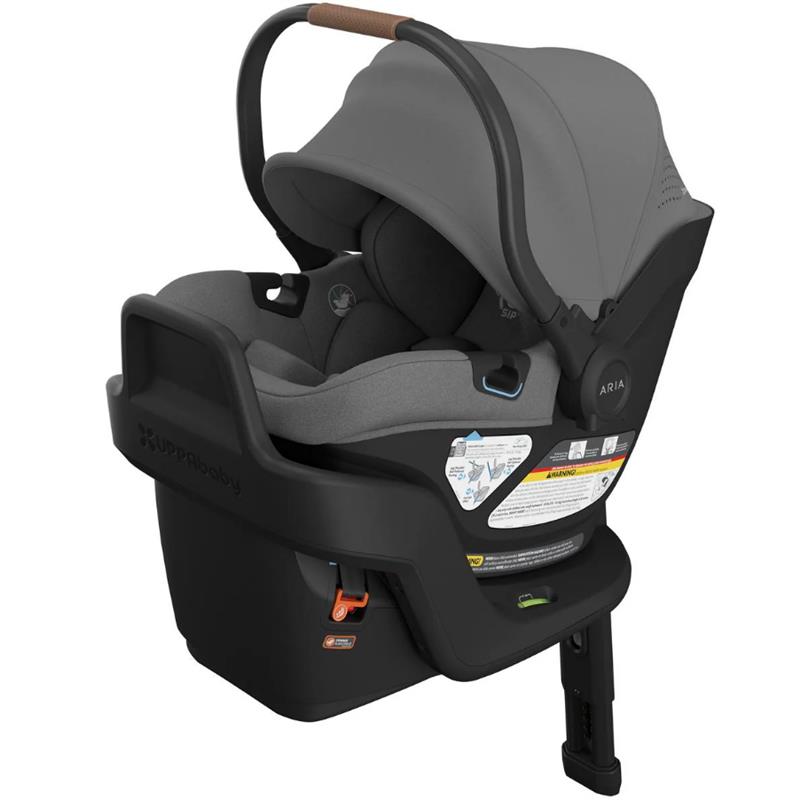 Uppababy - Aria V2 Lightweight Infant Car Seat, Greyson (Charcoal Melange) Image 1
