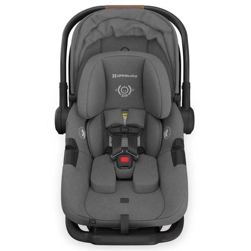 Uppababy - Aria V2 Lightweight Infant Car Seat, Greyson (Charcoal Melange) Image 3