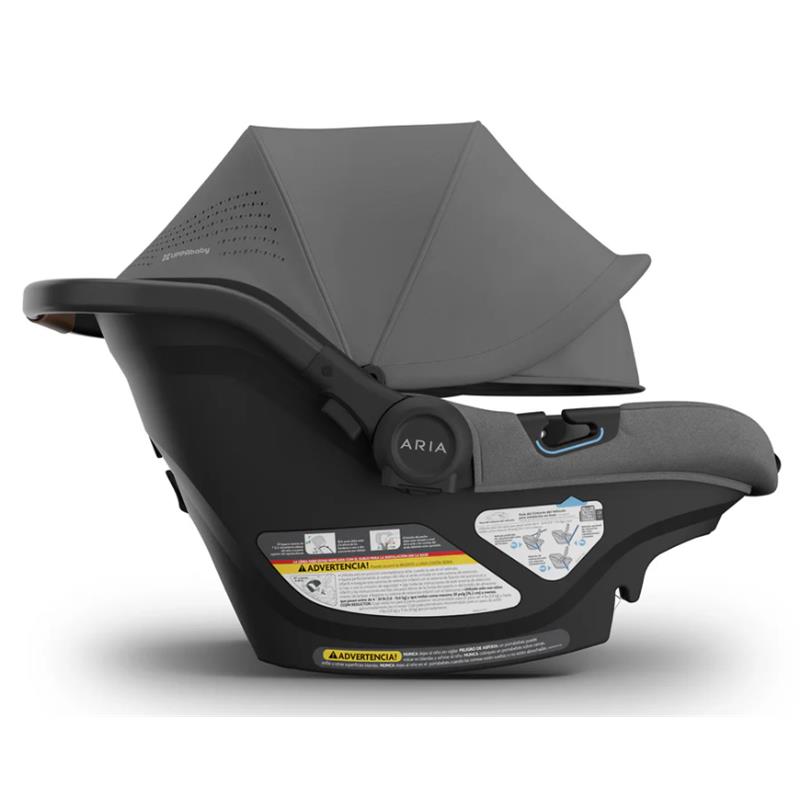 Uppababy - Aria V2 Lightweight Infant Car Seat, Greyson (Charcoal Melange) Image 6