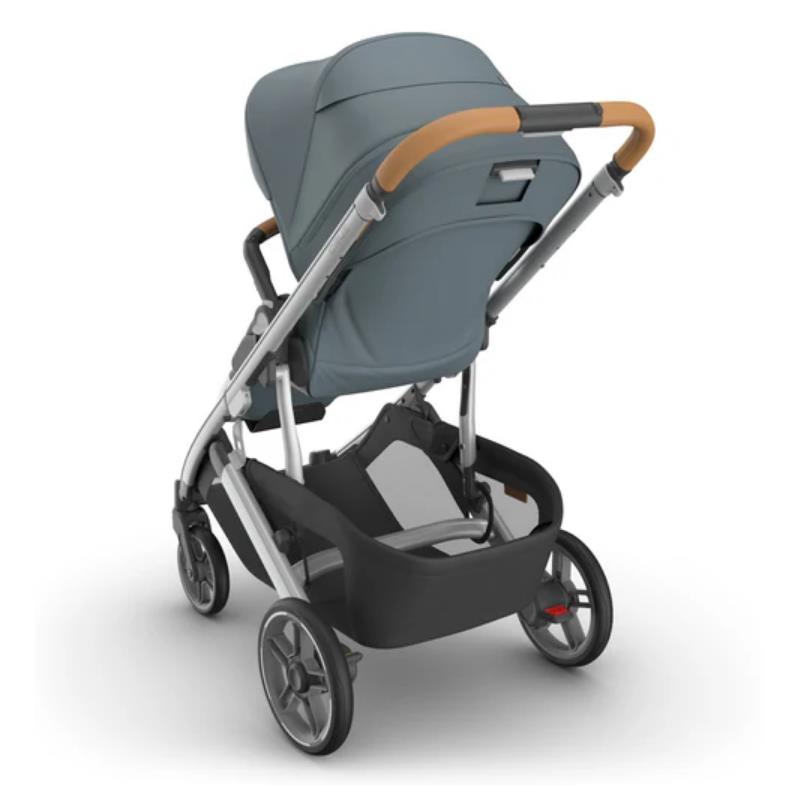 Uppababy - Cruz V3 Stroller Callum (Stone Blue/Silver Frame/Sand Leather) Image 10