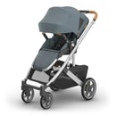 Uppababy - Cruz V3 Stroller Callum (Stone Blue/Silver Frame/Sand Leather) Image 11