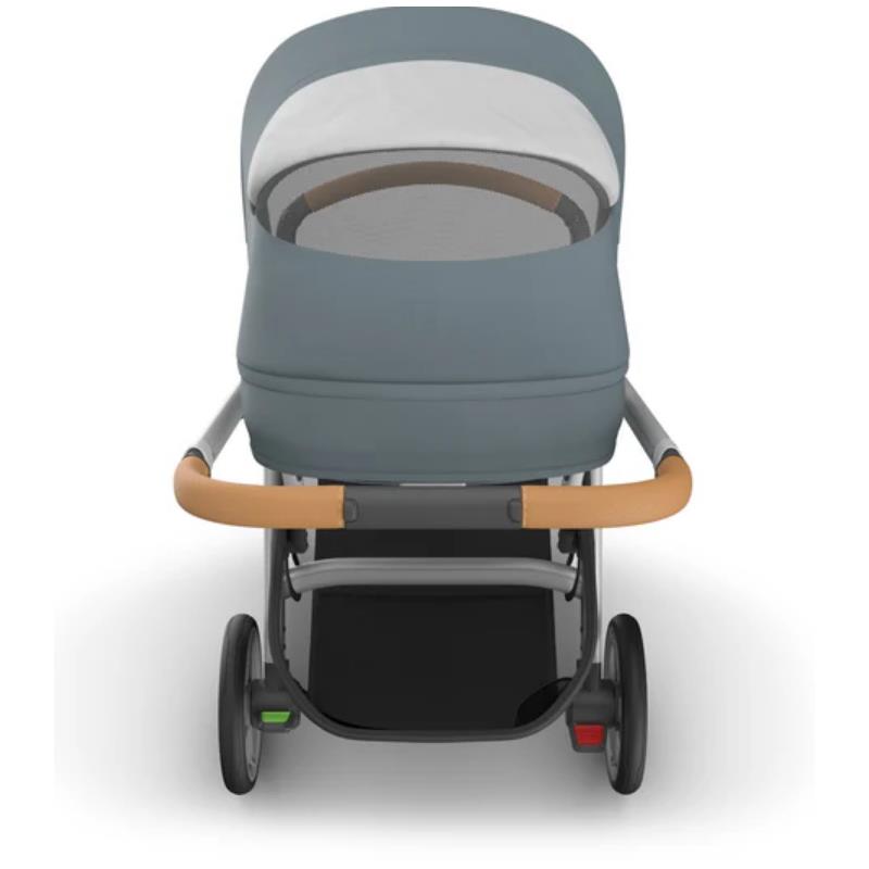 Uppababy - Cruz V3 Stroller Callum (Stone Blue/Silver Frame/Sand Leather) Image 12