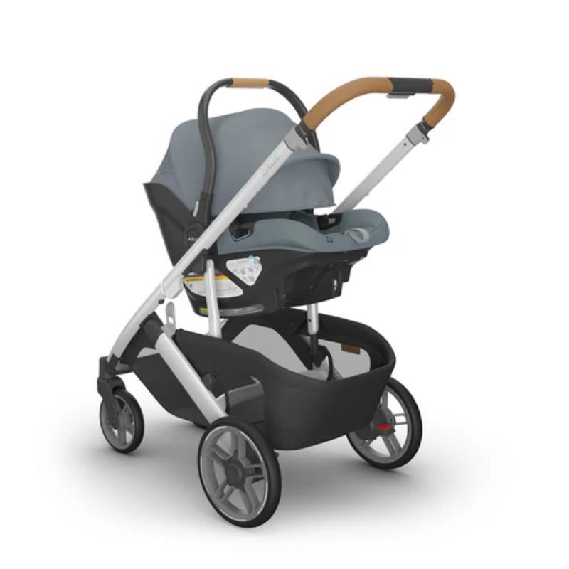 Uppababy - Cruz V3 Stroller Callum (Stone Blue/Silver Frame/Sand Leather) Image 2