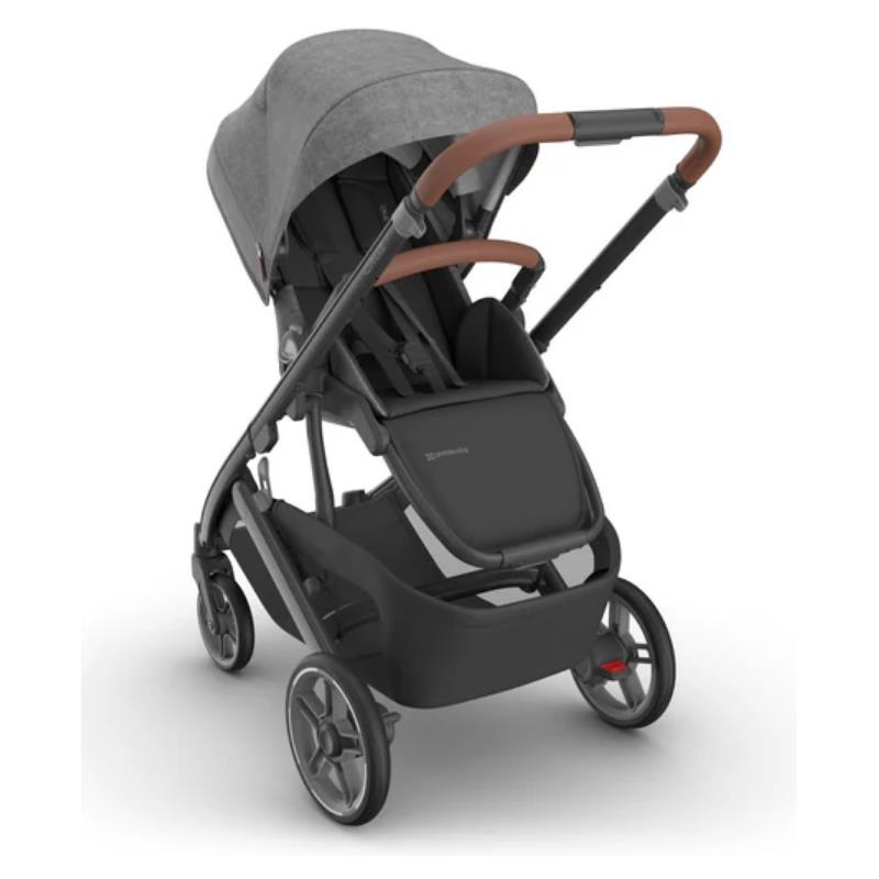 Uppababy - Cruz V3 Stroller Greyson (Charcoal Mélange/Carbon Frame/Saddle Leather) Image 5