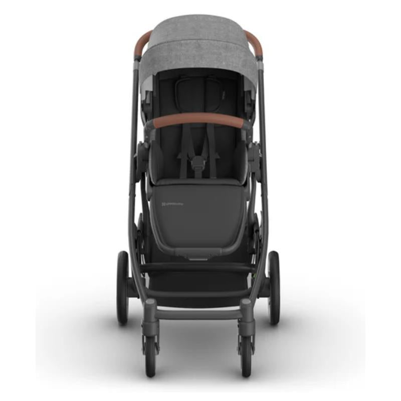 Uppababy - Cruz V3 Stroller Greyson (Charcoal Mélange/Carbon Frame/Saddle Leather) Image 6