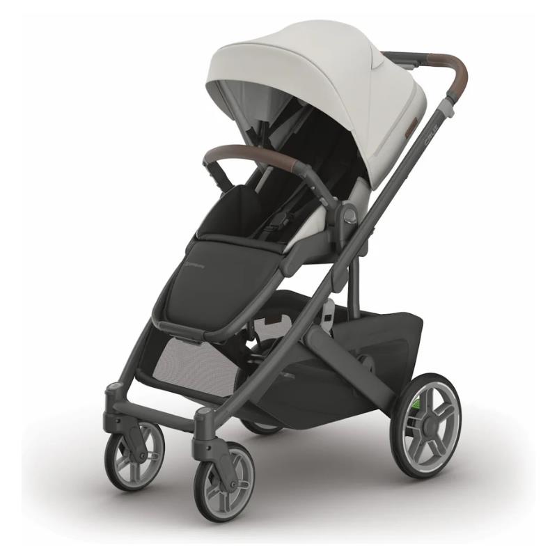 Uppababy - Cruz V3 Stroller Savannah (Pearl Gray Jacquard/Carbon Frame/Chestnut Leather) Image 1
