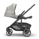 Uppababy - Cruz V3 Stroller Savannah (Pearl Gray Jacquard/Carbon Frame/Chestnut Leather) Image 6