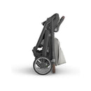 Uppababy - Cruz V3 Stroller Savannah (Pearl Gray Jacquard/Carbon Frame/Chestnut Leather) Image 9