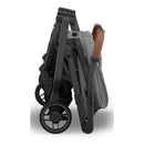 Uppababy - Minu Duo Side By Side Compact Double Stroller, Greyson (Charcoal Mélange/Carbon Frame/Saddle Leather) Image 10