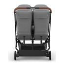 Uppababy - Minu Duo Side By Side Compact Double Stroller, Greyson (Charcoal Mélange/Carbon Frame/Saddle Leather) Image 9