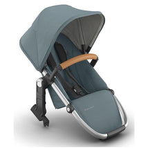 Uppababy - Rumbleseat V3 Second Lower Seat, Callum (Stone Blue/Silver Frame/Sand Leather) Image 1