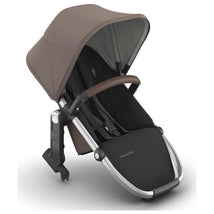 Uppababy - Rumbleseat V3 Second Lower Seat, Theo (Dark Taupe/Silver Frame/Chestnut Leather) Image 1