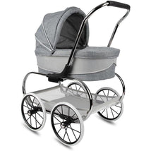 Valco Baby - Classic Bassinet Doll Stroller, Grey/White Image 1