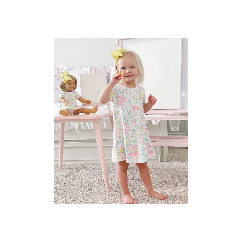 Wee Ones - Girls' Plain Wrap Classic Grosgrain Hair Bows on a WeeStay No-Slip Hair Clip Image 5