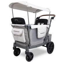 Wonderfold - L2 Double 2-Seater Stroller Wagon, Grey Image 1