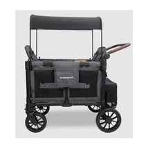 Wonderfold - W4 Luxe Pro Quad Stroller For 4 Kids, Charcoal Gray Image 1