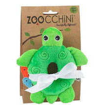 Zoocchini Baby Buddy Rattle Tammy the Turtle, Green Image 1