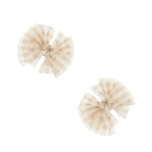 2PK TULLE BABY FAB CLIPS: blush guingão