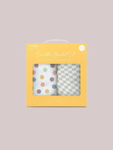 Conjunto de cobertores Swaddle - Happy Baby Vibes