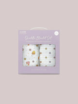 Conjunto de manta Swaddle - Mushy Love