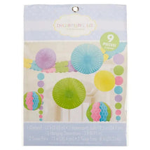 Amscan Vibrant Unisex Party Decorating Kit, Multi Image 1