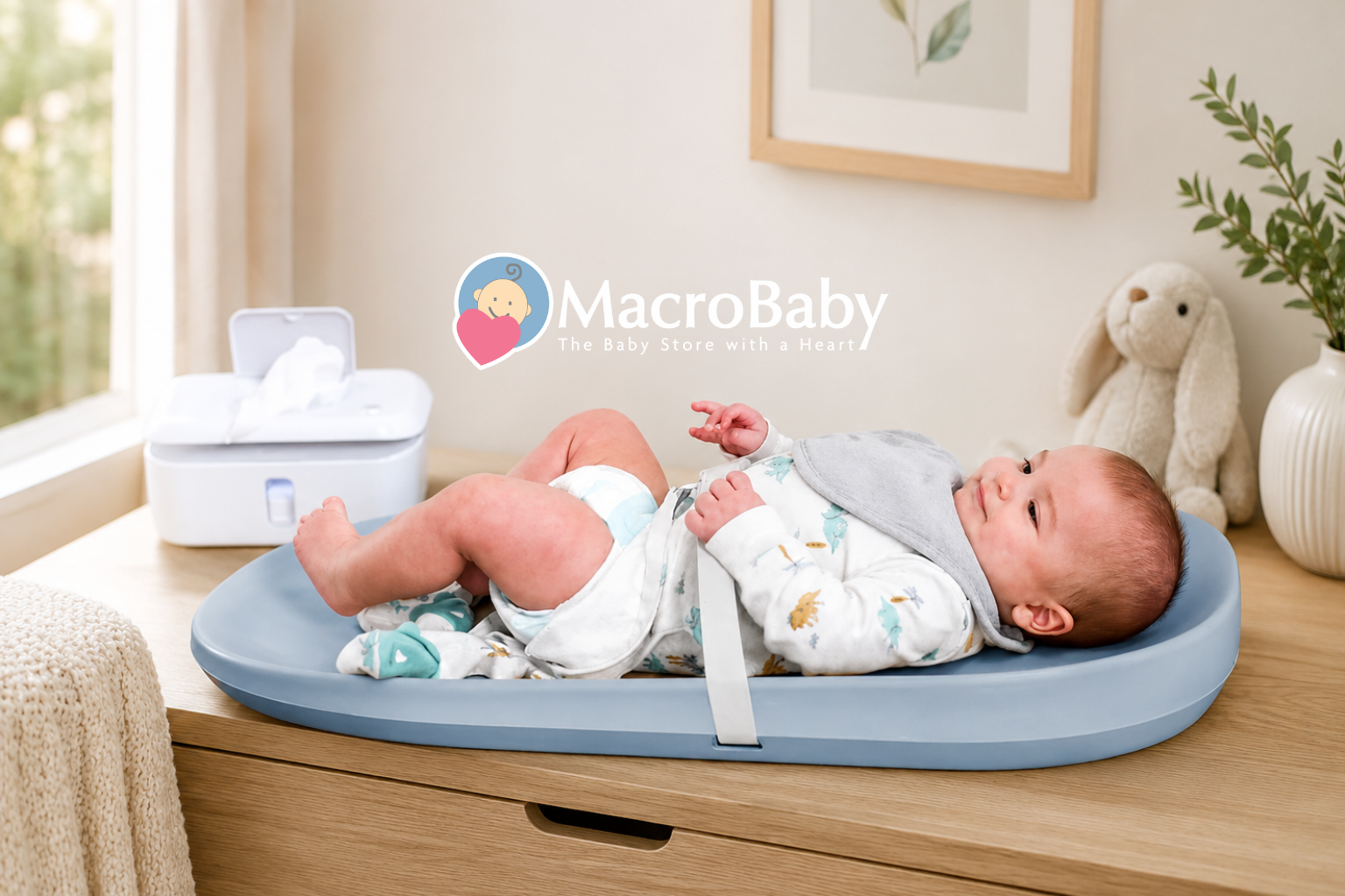 Premium Changing Pad, Blue