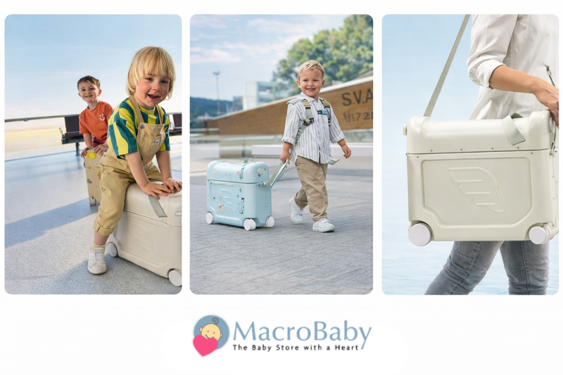 Kids rolling luggage for travel, perfect for toddlers and young children on the go with easy-pull design.