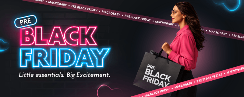 Black Friday 2026 at MacroBaby: Deals on Strollers, Car Seats & Baby Essentials