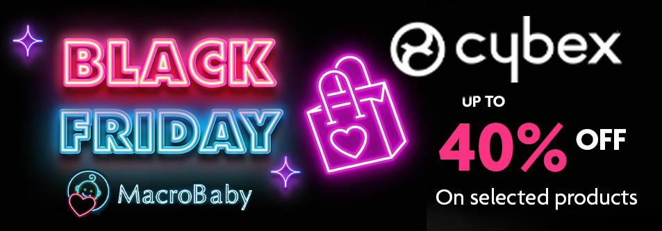 Black Friday neon sale: Up to 40% off selected Cybex baby products at MacroBaby