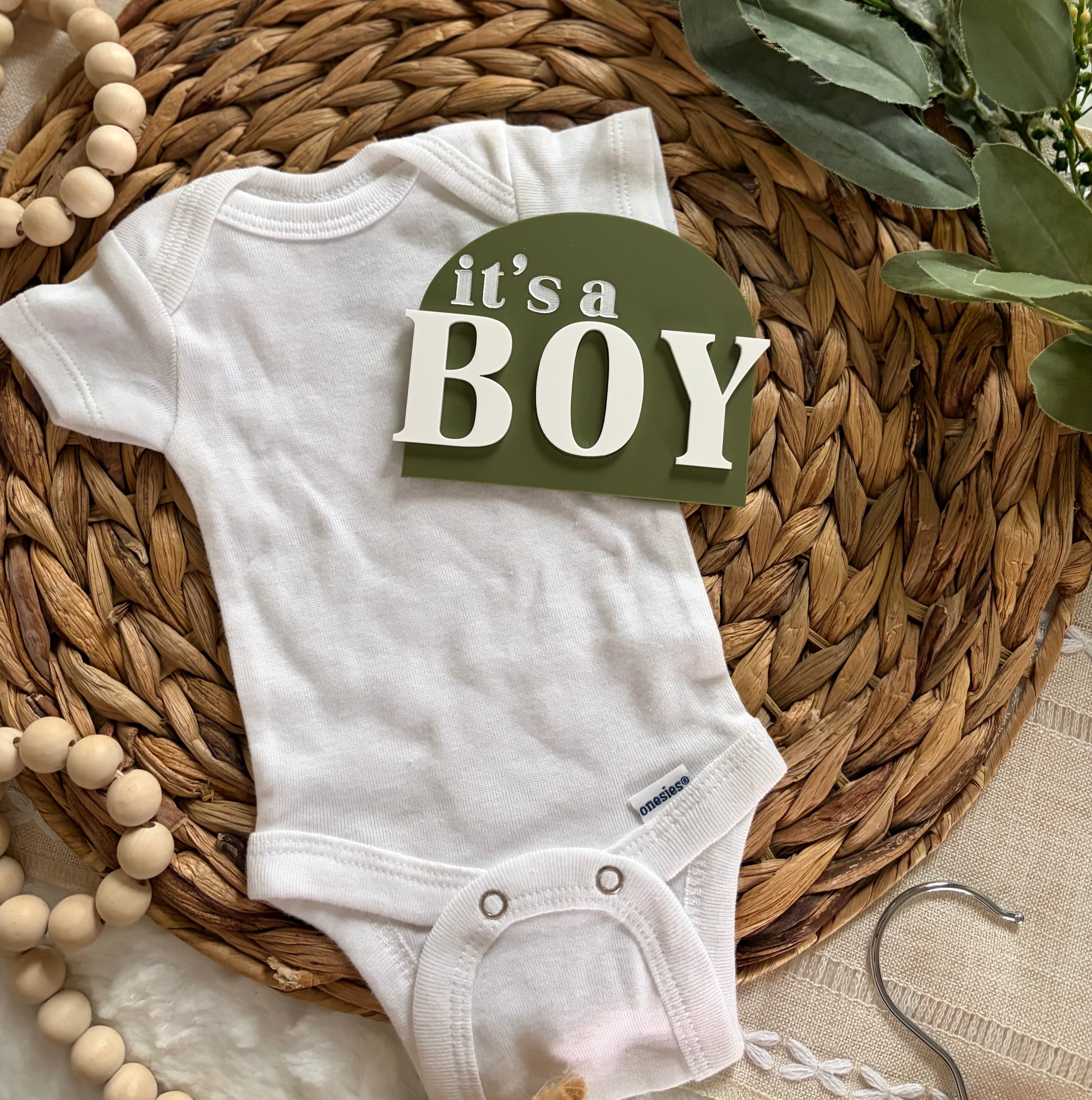 It’s a Boy/It’s a Girl Gender Reveal Sign - Full Acrylic