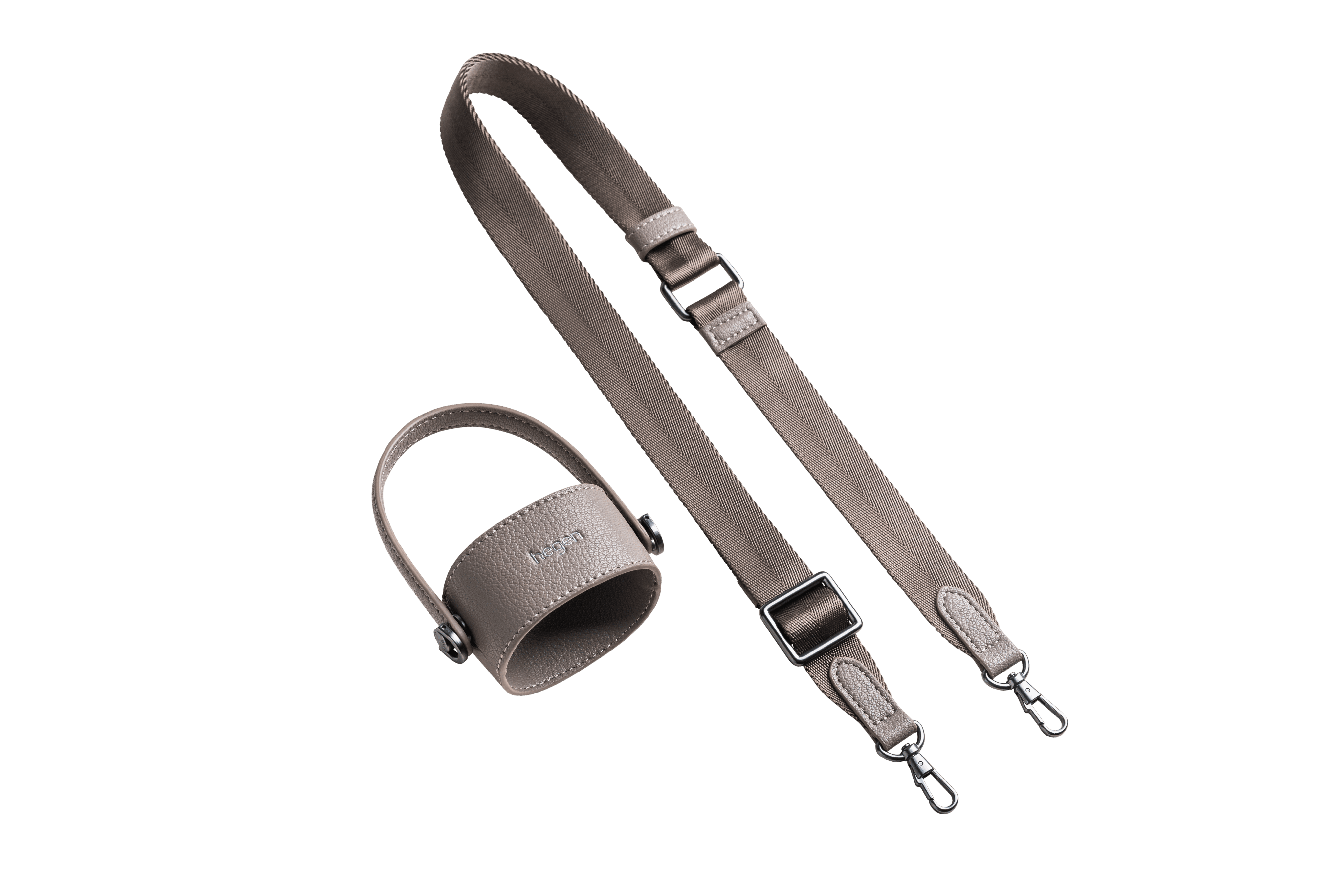 Hegen Bottle Strap Taupe - Grey