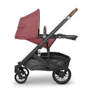 Uppababy - Cruz V2 Stroller, Lucy (Rosewood Mélange/Carbon Frame/Saddle Leather) Image 5