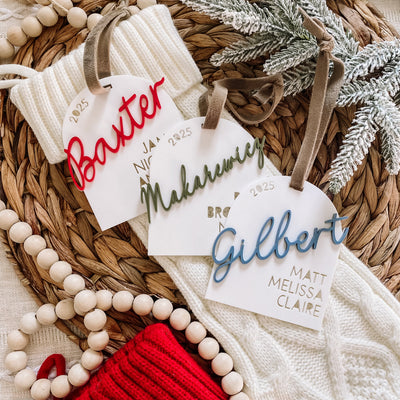 Custom Family Ornament - Acrylic Cutout
