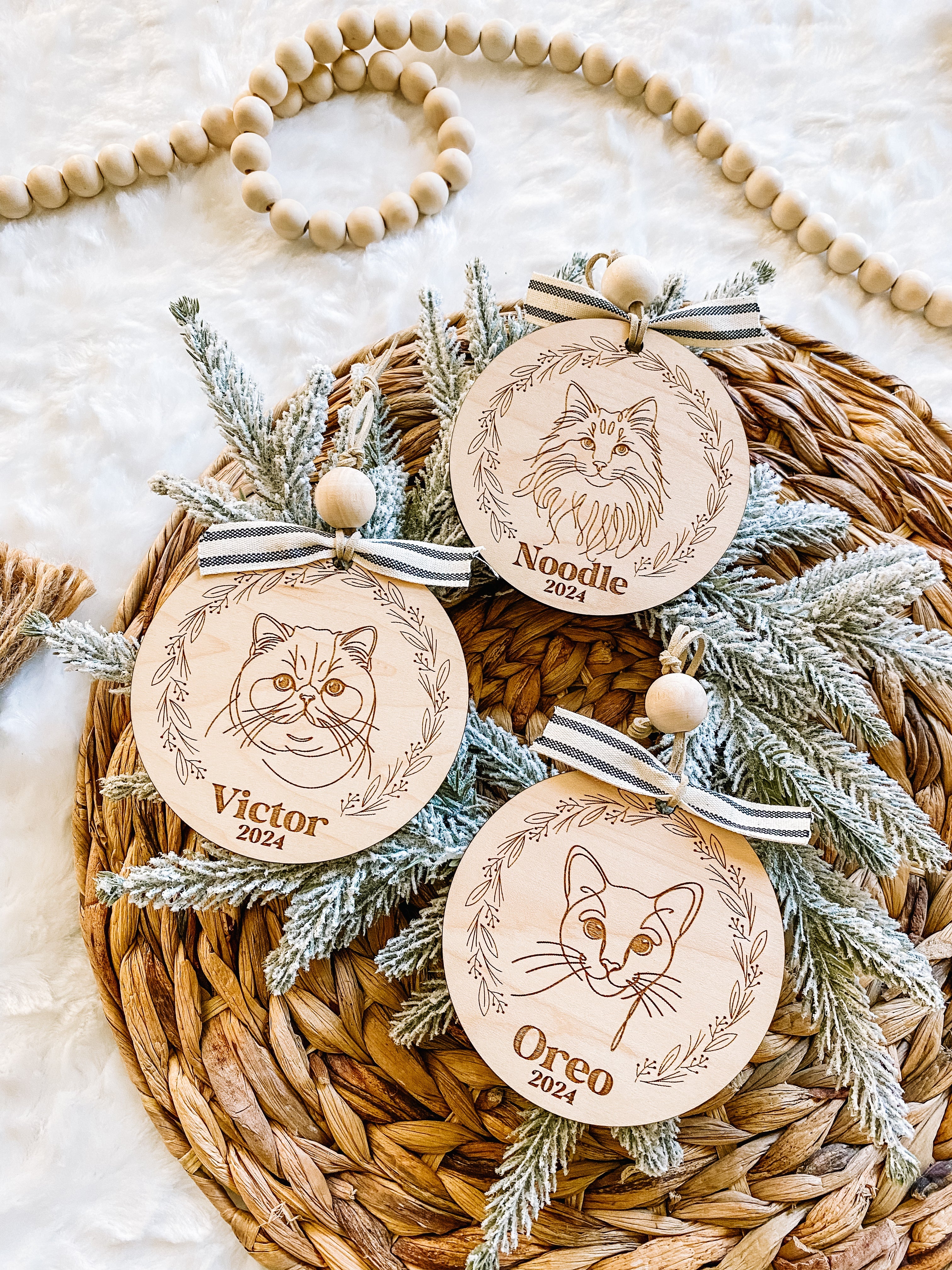 Custom Cat Breed Ornament