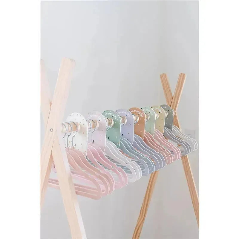 3 Sprouts - 15Pk Baby Velvet Hangers, Cream Image 4