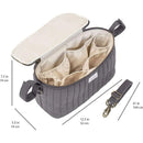 3 Sprouts - Universal Stroller Caddy Organizer, Charcoal Grey Image 4