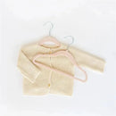 3 Sprouts - Velvet Baby Hangers, Non-Slip, Durable, Pack of 15, Hazelnut Image 6