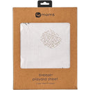 4 Moms - Breeze Cotton Playard Sheet, White Image 4