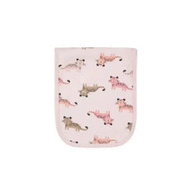 4 Pack Girls Leopard Terry Burp Cloths Image 3